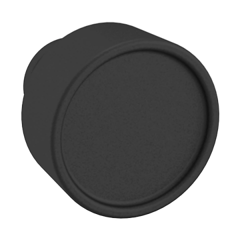 Baldwin 4972.190 Hollywood Hills Cabinet Knob Satin Black