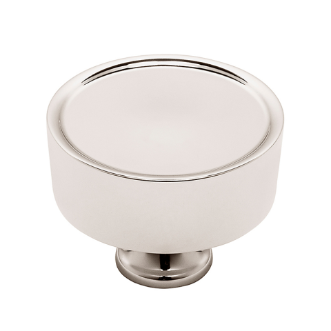 Baldwin 4973.055 Hollywood Hills Cabinet Knob Lifetime polished nickel