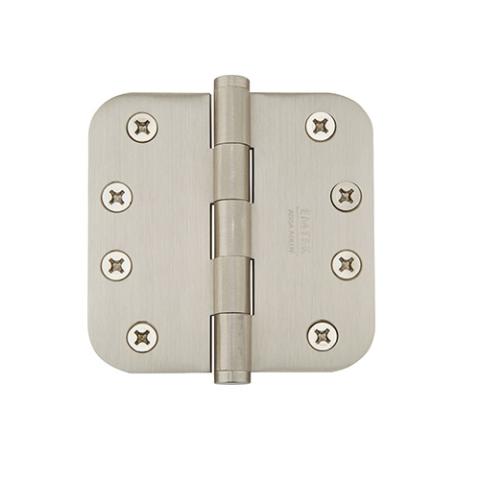 Emtek 4" x 4" Solid Brass Radius Corner Heavy Duty Hinges 96234