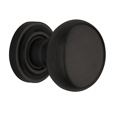 Baldwin Estate 5000 door Knob Set Satin Black (190)