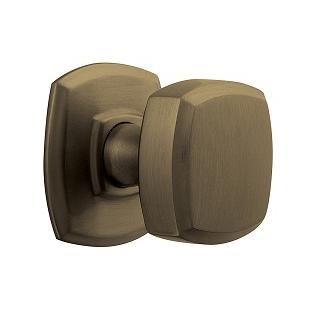 Baldwin Estate 5011 door Knob Set Satin Brass and Black (050)