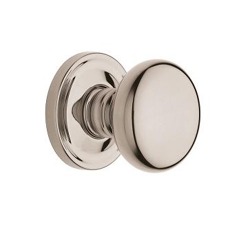 Baldwin Estate 5015 Knob Set Lifetime Polished Nickel (055)