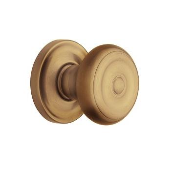 Baldwin Estate 5020 Knob Set Vintage Brass (033)