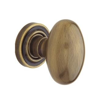 Baldwin Estate 5025 door Knob Set Satin Brass and Black (050)