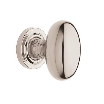 Baldwin Estate 5025 door Knob Set Lifetime Polished Nickel (055)