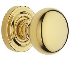 Baldwin Estate 5030 door Knob Set Non-Lacquered Brass (031)