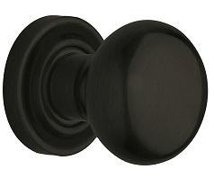 Baldwin Estate 5030 door Knob Set Satin Black (190)