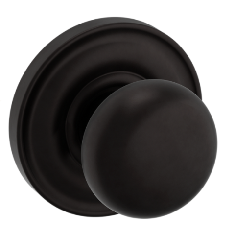 Baldwin Estate Pre-Configured 5030 Door Knob Set with 5048 Rose Oil Rubbed Bronze (102)