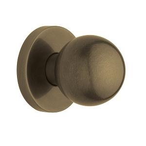 Baldwin Estate 5041 door knob Set Satin Brass and Black (050)