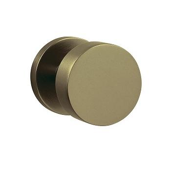 Baldwin Estate 5055 door Knob Set Satin Brass and Black (050)