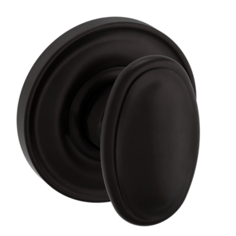 Baldwin Estate Pre-Configured 5057 Door Knob Set with 5048 Rose Oil Rubbed Bronze (102)