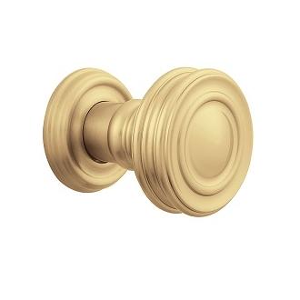 Baldwin Estate 5066 door Knob Set Satin Brass and Brown (060)