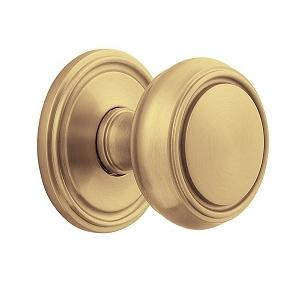 Baldwin Estate 5068 door Knob Set Vintage Brass (033)