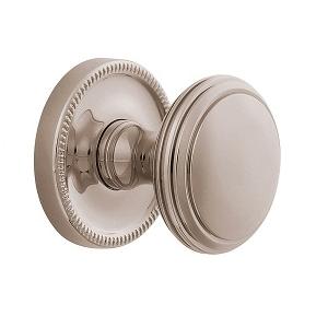 Baldwin Estate 5069 door Knob Set Lifetime Polished Nickel (055)