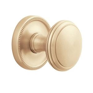 Baldwin Estate 5069 door Knob Set Satin Brass and Brown (060)