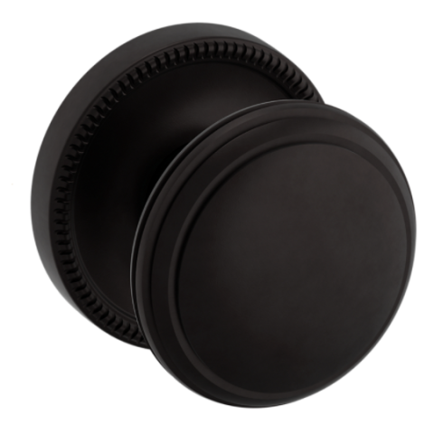 Baldwin Estate Pre-Configured 5069 Door Knob Set with 5076 Rose Oil Rubbed Bronze (102)