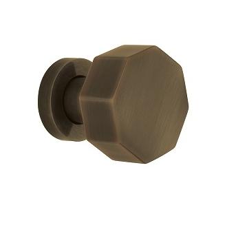 Baldwin Estate 5073 door Knob Set Satin Brass and Black (050)