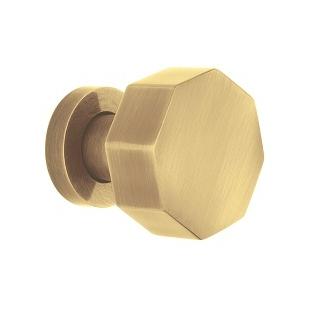 Baldwin Estate 5073 door Knob Set Satin Brass and Brown (060)