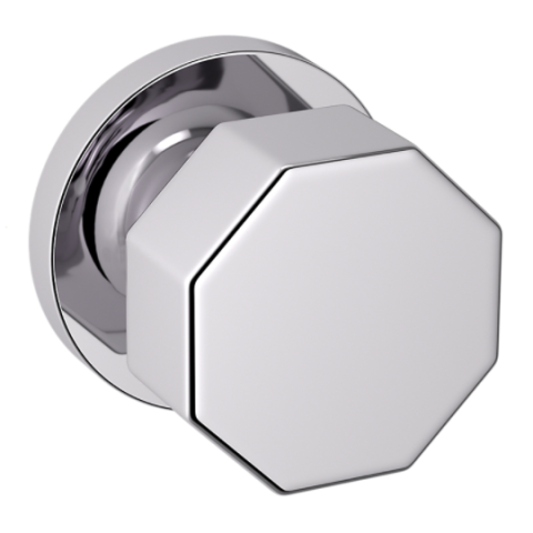 Baldwin Estate Pre-Configured 5073 Door Knob Set with 5046 Rose 