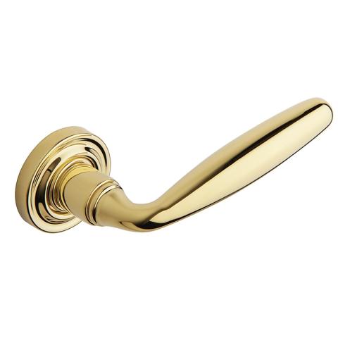 Baldwin Estate 5106 Lever Set shown in Lifetime Polished Brass (003)