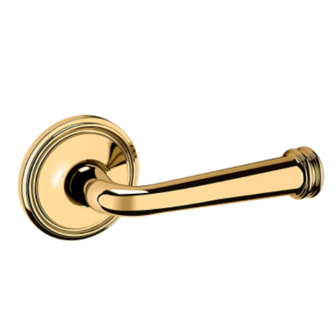 Baldwin Estate 5116 Lever Set shown in Lifetime Polished Brass (003)