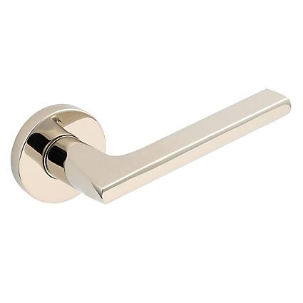 Baldwin Estate 5162 Lever Set shown in Lifetime Polished Nickel (055)