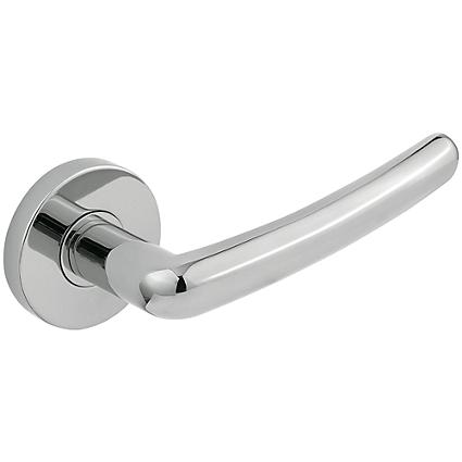 Baldwin Estate 5165 Lever Set shown in Polished Chrome (260)