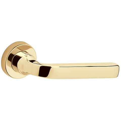 Baldwin Estate 5190 Lever Set in Polished Brass