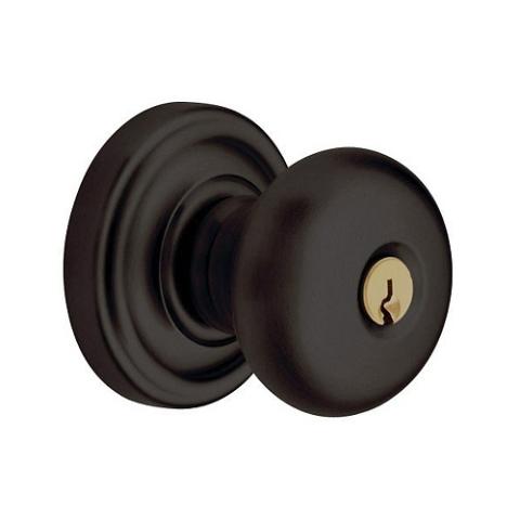 Baldwin 5205.ENTR Classic Keyed Entry 102 Oil Rubbed Bronze