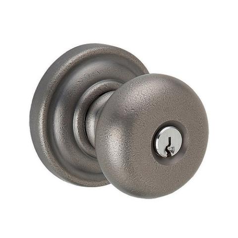 Baldwin 5205.ENTR Classic Keyed Entry 452 Distressed Antique Nickel