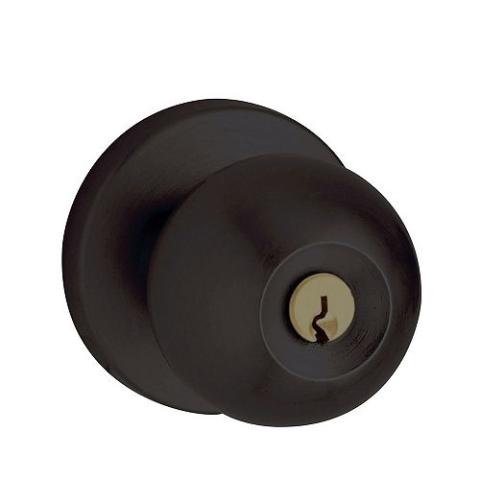 Baldwin 5215.ENTR Contemporary Keyed Entry 190 Satin Black