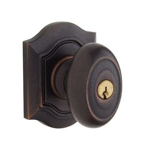 Baldwin 5237.ENTR Bethpage Keyed Entry 412 Distressed Venetian Bronze