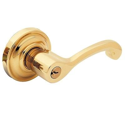 Baldwin 5245.ENT Classic Keyed Entry 003 Lifetime Polished Brass