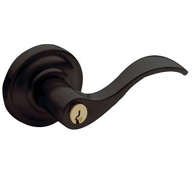 Baldwin 5255.ENT Wave Keyed Entry 102 Oil Rubbed Bronze