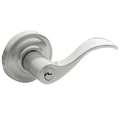 Baldwin 5255.ENT Wave Keyed Entry 264 Satin Chrome