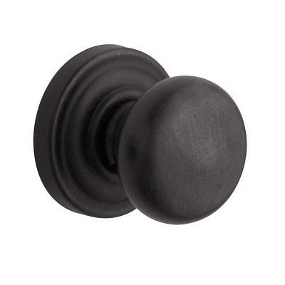 Baldwin Estate Pre-Configured 5015 Classic Door Knob Set 102 Oil Rubbed Bronze