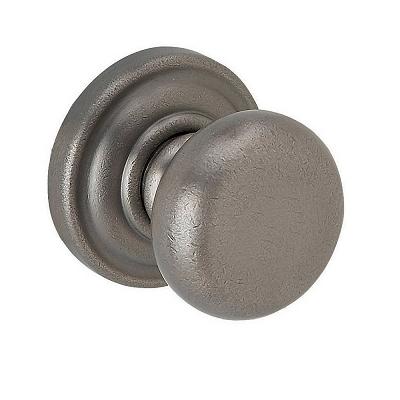 Baldwin Estate Pre-Configured 5015 Classic Door Knob Distressed Antique Nickel