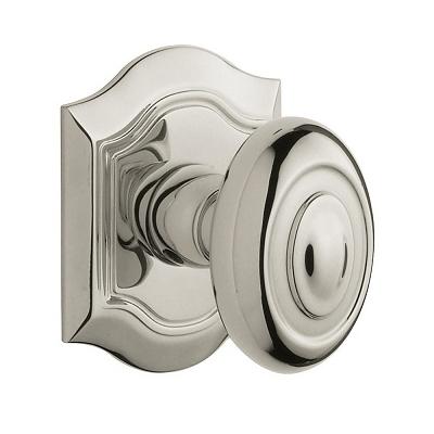 Baldwin Estate 5077 door knob Lifetime Polished Nickel (055)