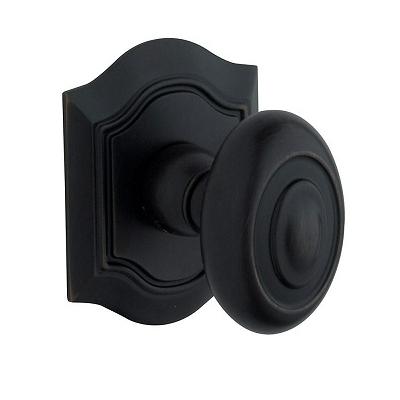 Baldwin Estate 5077 door knob Satin Black (190)