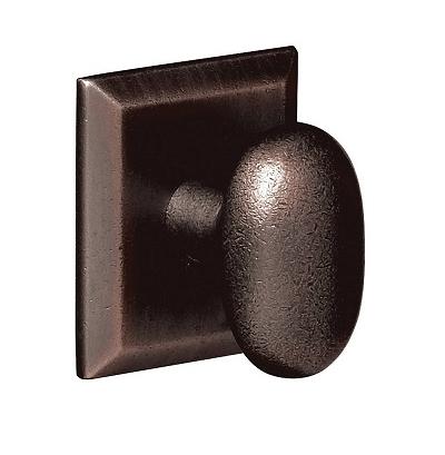 Baldwin Oval Knob Door Knob Set 5024.MR.R033.PS 