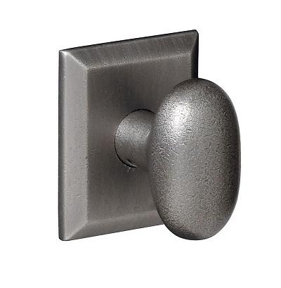 Baldwin Oval Knob Door Knob Set 5024.MR.R033.PS 