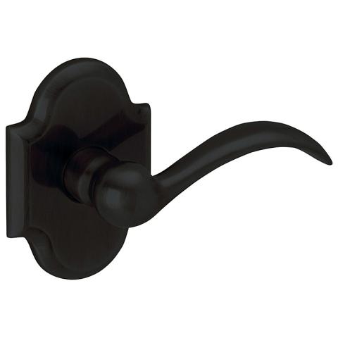 Baldwin Estate 5452V Lever Set shown in Satin Black (190)