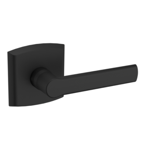 Baldwin Estate Pre-Configured 5485V Soho Lever Set Satin Black (190)