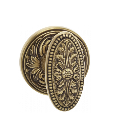 Omnia Classico Collection 059FL Knob Latchset Siena Brass (BAS)