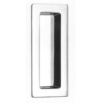 Omnia 653 Modern Flush Pull Polished Chrome (US26)