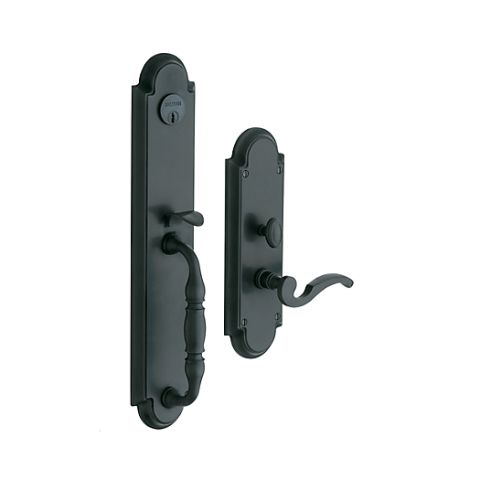 Baldwin Estate 6544 Hamilton Mortise Handleset in Oil Rubbed Bronze