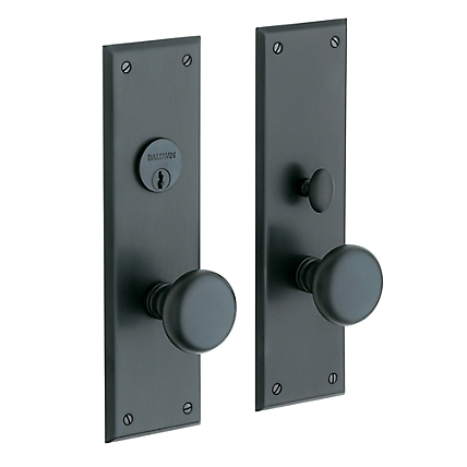 Baldwin Estate 6552 Baltimore Mortise Entrance Set Oil Rubbed Bronze