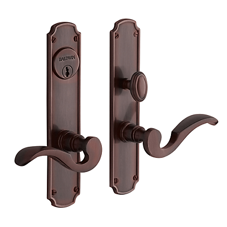 Baldwin Estate 6942 Bismark Mortise Entrance Set in Venetian Bronze