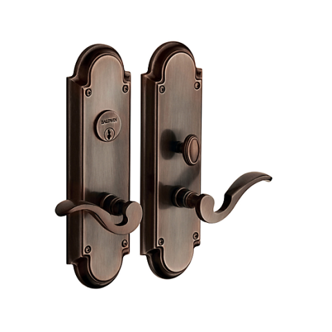 Baldwin Estate 6951 Stanford Mortise Entrance Set in Venetian Bronze