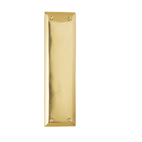 Nostalgic Warehouse New York Push Plate Polished Brass (PB)